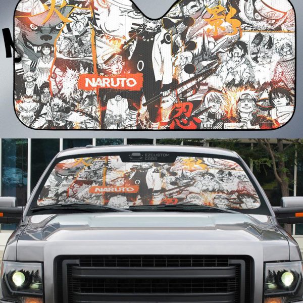 Boruto Naruto Next Generations Anime Car Sun Shade Anime Car Accessories