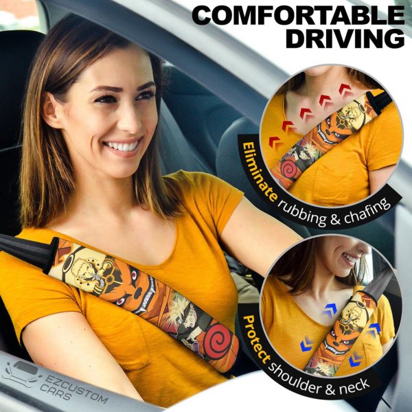 Naruto and Kurama Naruto Anime Car Seat Covers