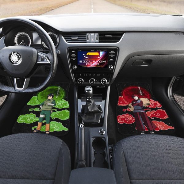 naruto car floor mats gaara and rock lee pnjqq