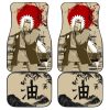 Naruto Car Floor Mats Jiraiya Mix Antique Artwork