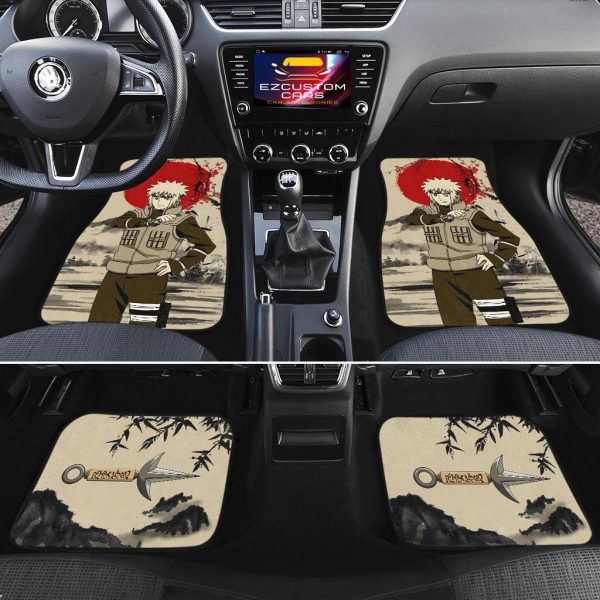 naruto car floor mats minato namikaze mix antique artwork slbxi