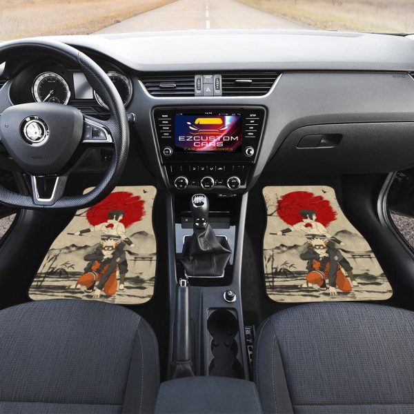 naruto car floor mats naruto x sasuke mix antique artwork cczxb