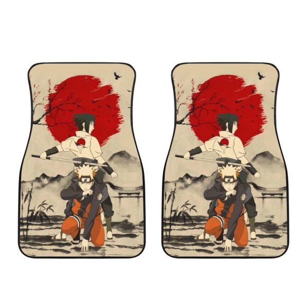 naruto car floor mats naruto x sasuke mix antique artwork eumce