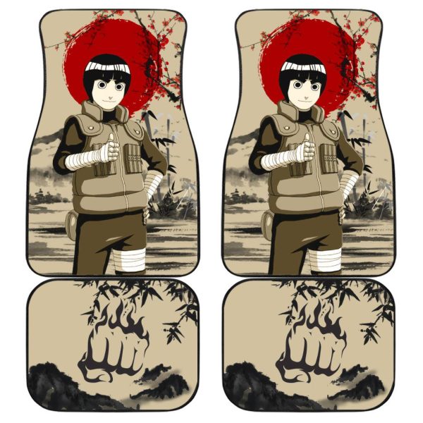 Naruto Car Floor Mats Gaara and Rock Lee