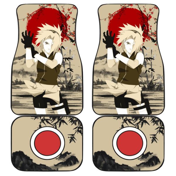 Naruto Car Floor Mats Sakura Haruno Mix Antique Artwork