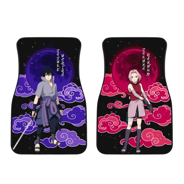 naruto car floor mats sasuke and sakura dzazd