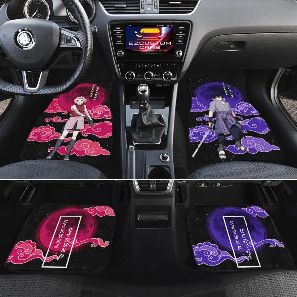 naruto car floor mats sasuke and sakura tqil8