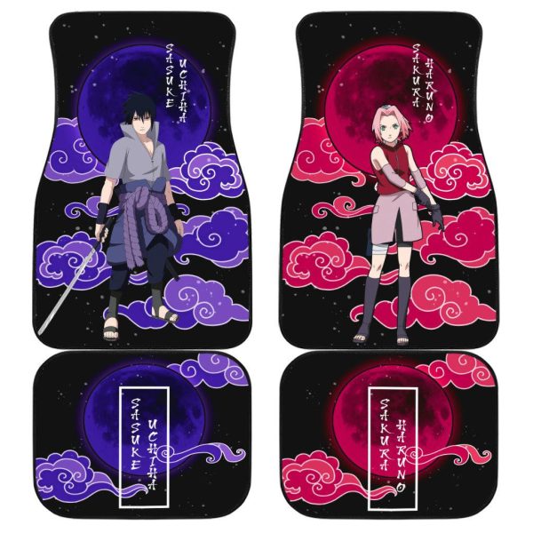Naruto x Sasuke Anime Car Floor Mats