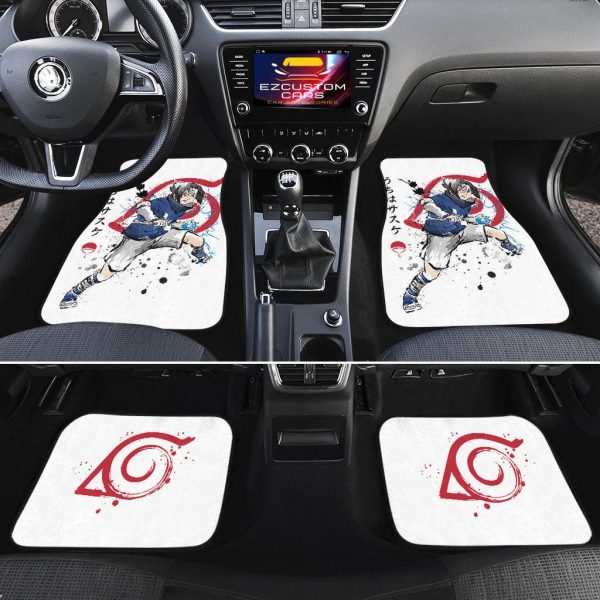 naruto car floor mats sasuke uchiha car accessories konoha lcsok