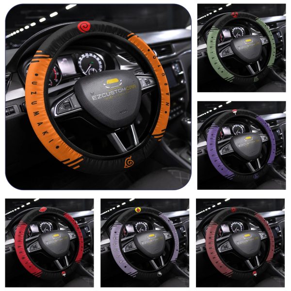 Naruto Car Steering Wheel Covers – Bring the Power of Naruto to Your Ride!