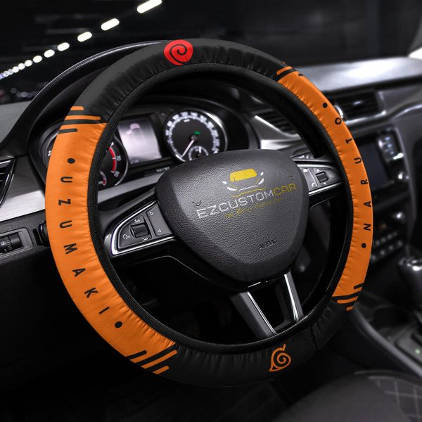 Naruto Car Steering Wheel Covers – Bring the Power of Naruto to Your Ride!