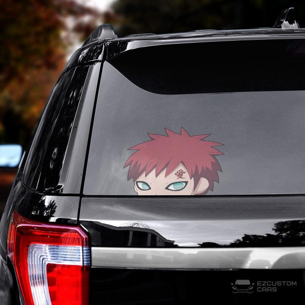 naruto car sticker gaara gifts for fans zdxt7