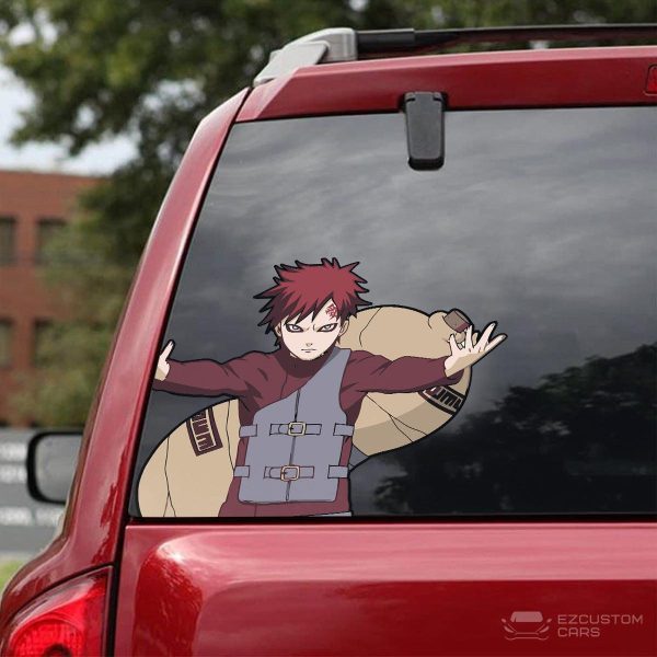 naruto car sticker gaara n3okb