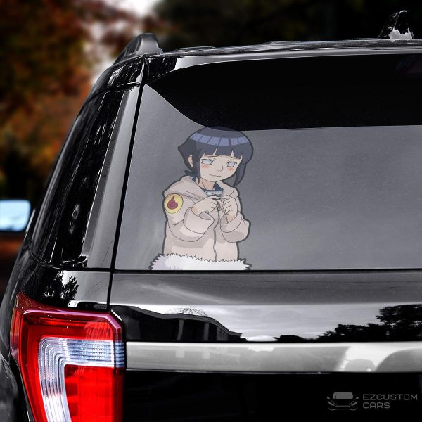 naruto car sticker hinata nr0rg