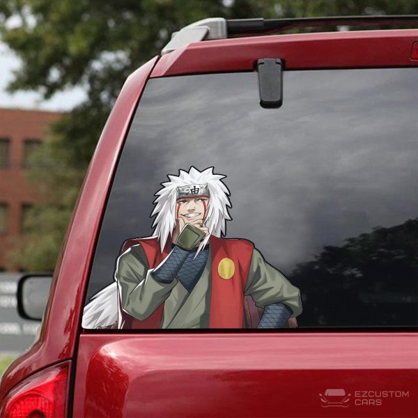 naruto car sticker jiraiya gifts for fans wv0pb