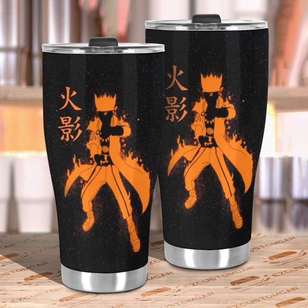 naruto car tumbler cup custom naruto bijuu mode anime car accessories lyvaq