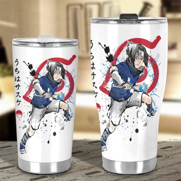 naruto car tumbler cup sasuke uchiha car accessories konoha 3gsv1