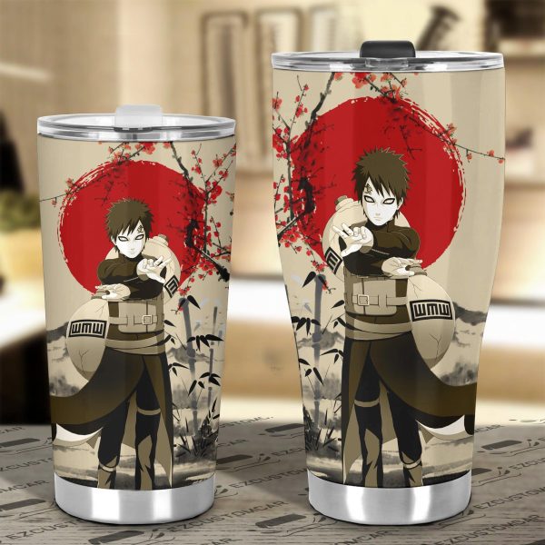 naruto car tumblers cup gaara mix antique artwork 2odk2