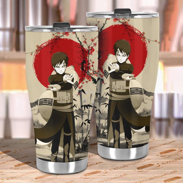 naruto car tumblers cup gaara mix antique artwork 7ssfq
