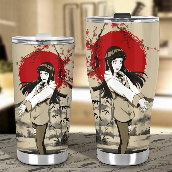 naruto car tumblers cup hinata hyuga mix antique artwork odlaz