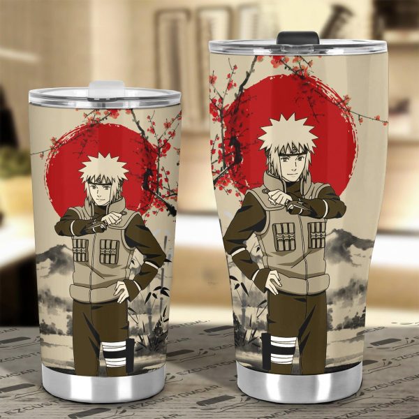 naruto car tumblers cup minato namikaze mix antique artwork svy2v