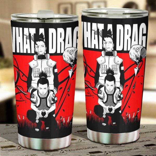 Shikamaru Car Tumbler Cup Naruto