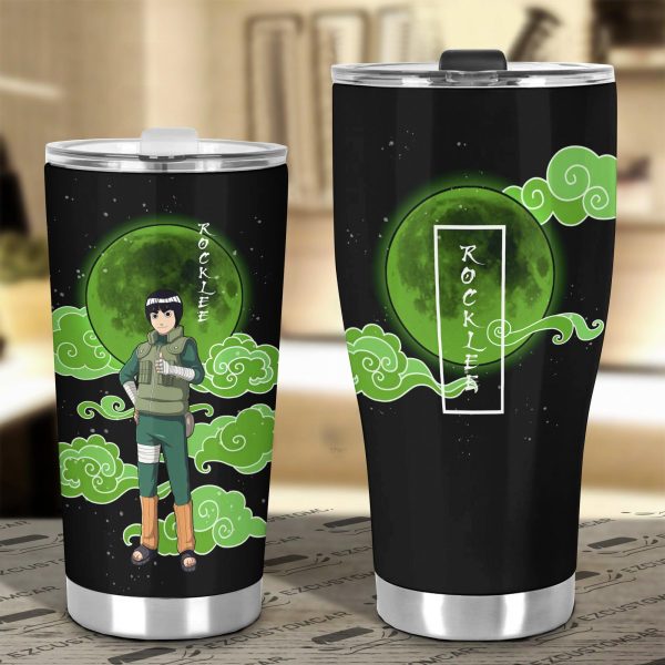 naruto car tumblers cup rock lee ang01