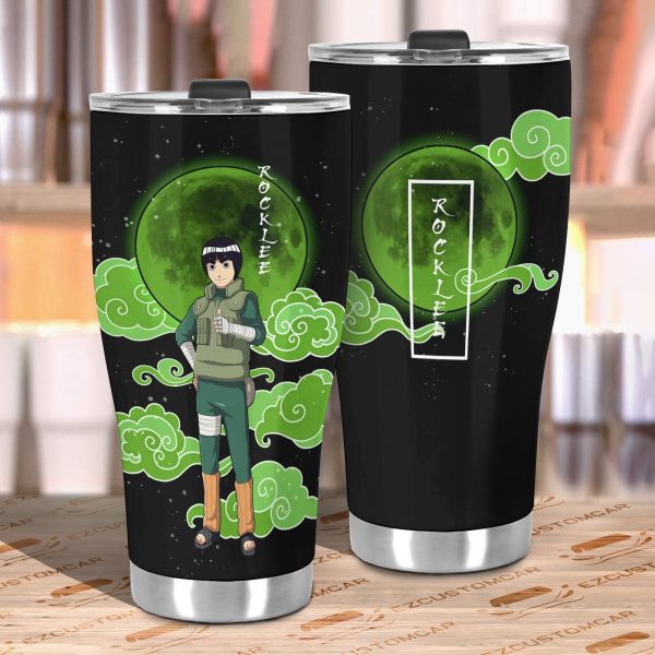 naruto car tumblers cup rock lee jh4w7