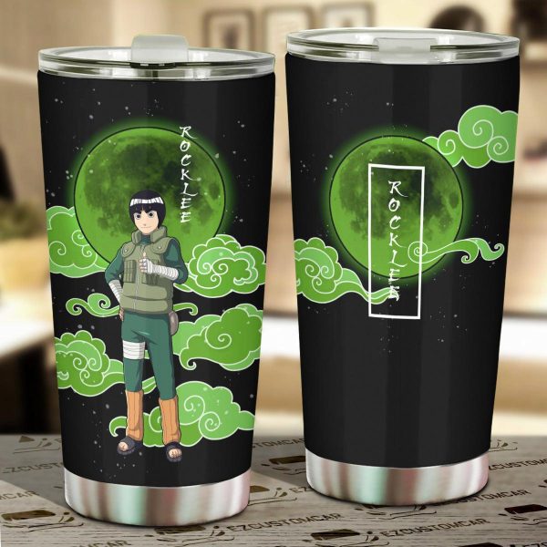 Rock Lee Car Tumbler Cup Custom Naruto Anime Car Accessories