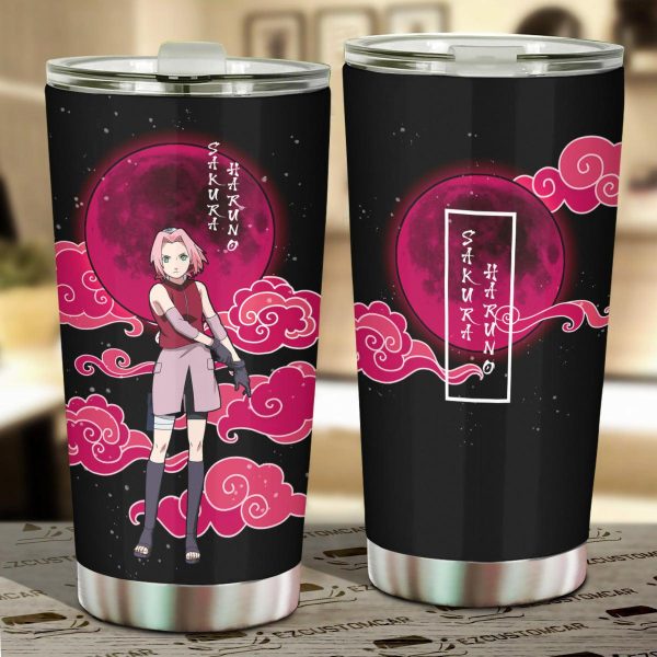 Sakura Car Tumbler Cup Custom Naruto