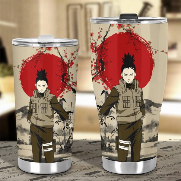 naruto car tumblers cup shikamaru nara mix antiquework t8nnm