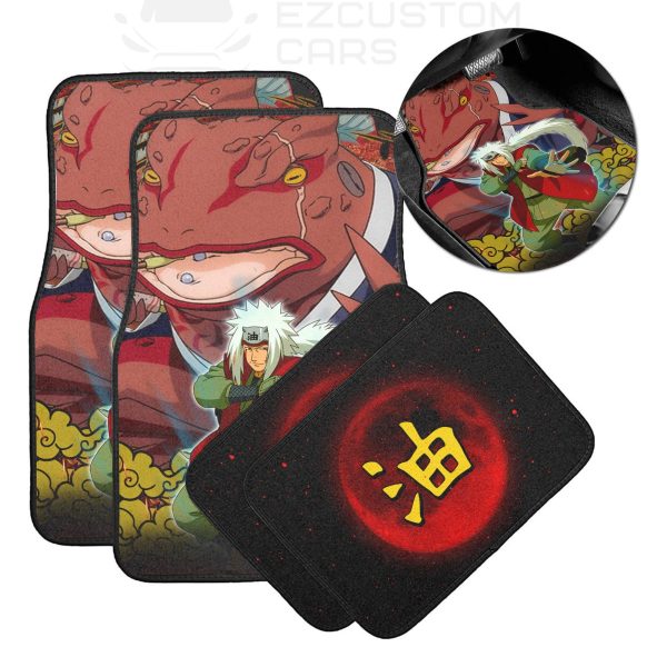naruto jiraiya gamabunta car floor mats a7bsd