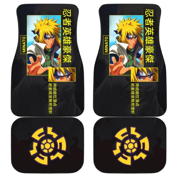 Minato Naruto Car Floor Mats