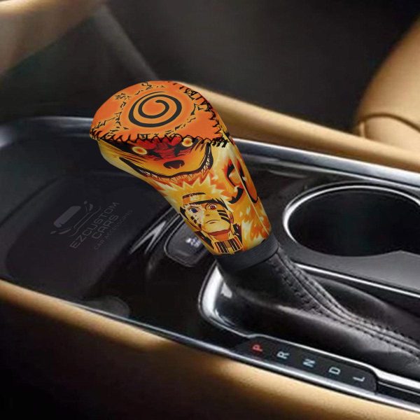 naruto nine tails shift knobs car covers set custom naruto shippuden anime car accessories cynrq