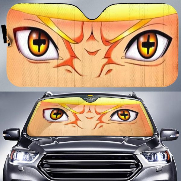 Sage Nine Tails Naruto Shippuden Anime Car Windshield Sun Shade Anime Car Accessories
