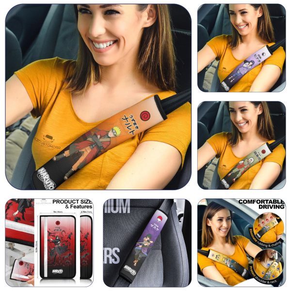 Madara Uchiha Seat Belt cover – Custom Naruto Anime Car Accessories