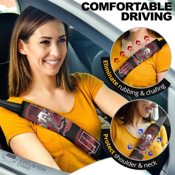 Naruto Seat Belt Covers Jiraiya