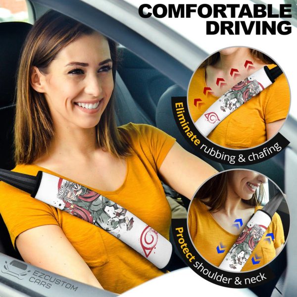 Naruto Seat Belt Covers Jiraiya