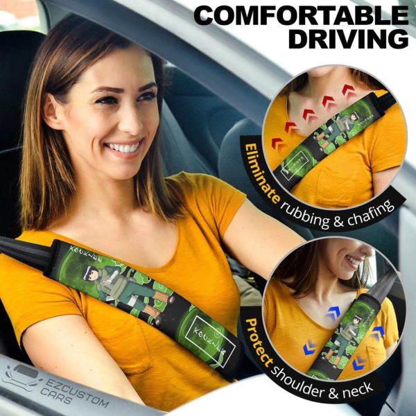 Rock Lee Seat Belt cover – Custom Naruto Anime Car Accessories