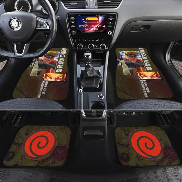 naruto uzumaki car floor mats 0amhp
