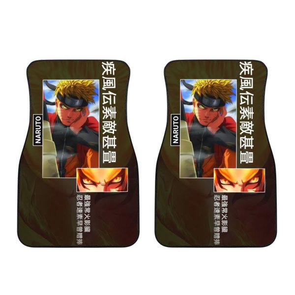 naruto uzumaki car floor mats s2ysc