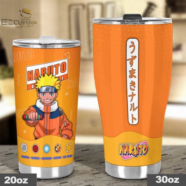 naruto uzumaki tumbler personalized naruto custom travel tumblers n529l