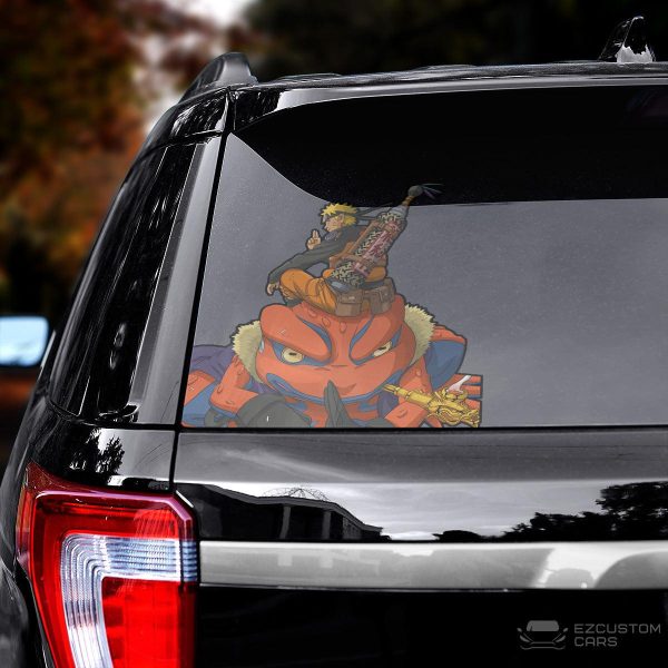naruto x gamabunta car stickers zinwf