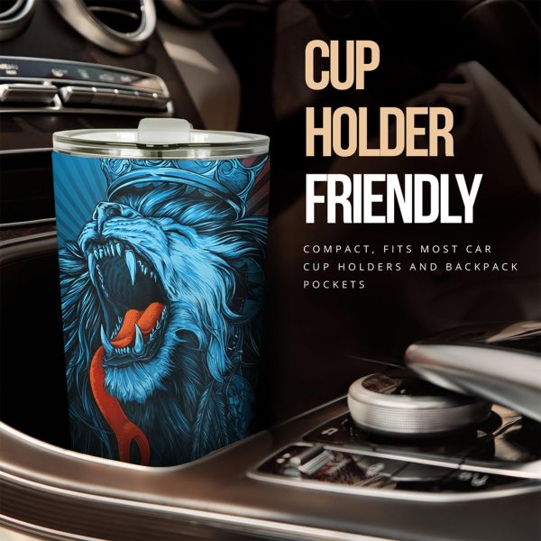 native lion car tumbler cup custom lion car accessories 26oqg