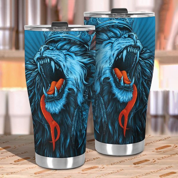 native lion car tumbler cup custom lion car accessories 7j7qw
