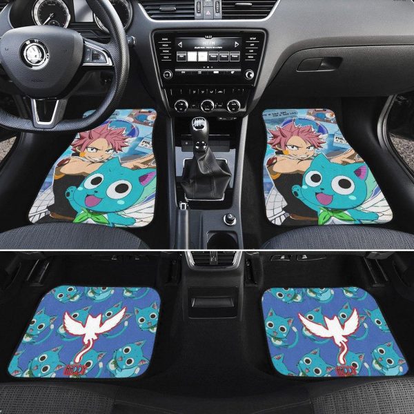 natsu dragneel fairy tail anime car floor mats cgbbm