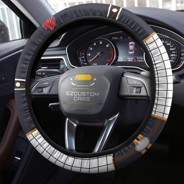 natsu dragneel fairy tail anime steering wheel cover wx61a