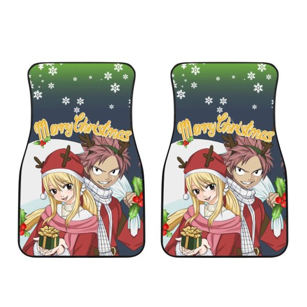 natsu x lucy car floor mats custom fairy tail car accessories christmas gifts ssdrj