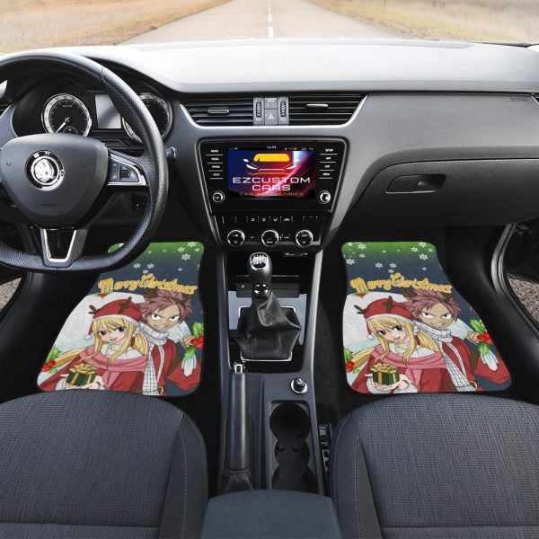 natsu x lucy car floor mats custom fairy tail car accessories christmas gifts tjc2p