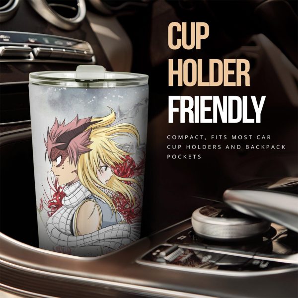 natsu x lucy car tumblers cup custom fairy tail car accessories x1d7g